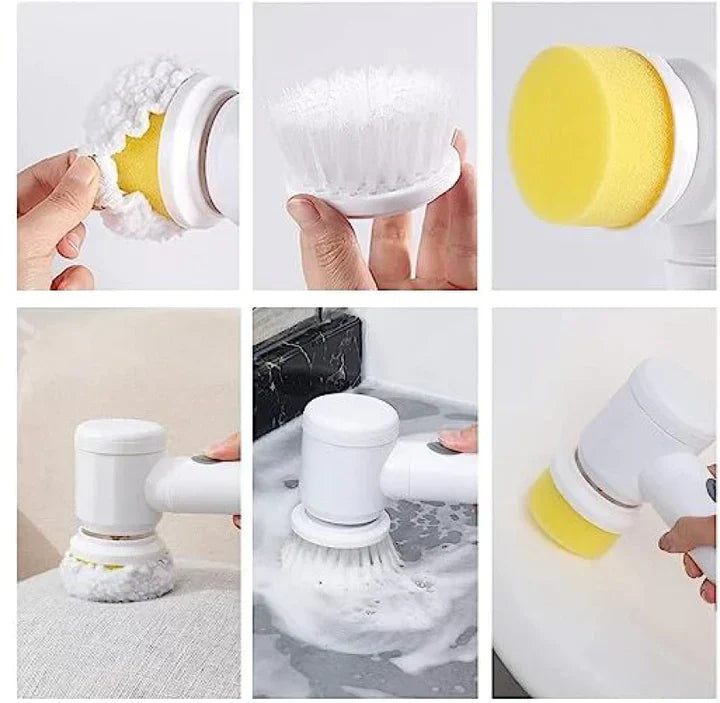 5 In 1 Multifunctional electrically driven Household Brush