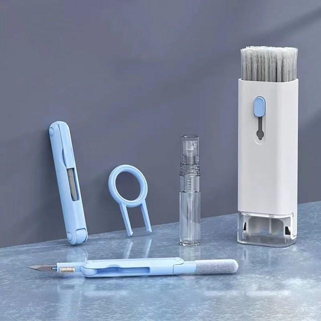 7-in-1 Computer Keyboard Cleaner Brush Kit Earphone Cleaning Pen For Headset Keyboard Cleaning Tool