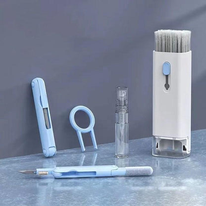 7-in-1 Computer Keyboard Cleaner Brush Kit Earphone Cleaning Pen For Headset Keyboard Cleaning Tool