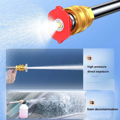 Cordless High Pressure Washer Gun – Car, Solar Panel & AC Cleaner
