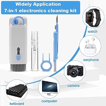 7-in-1 Computer Keyboard Cleaner Brush Kit Earphone Cleaning Pen For Headset Keyboard Cleaning Tool