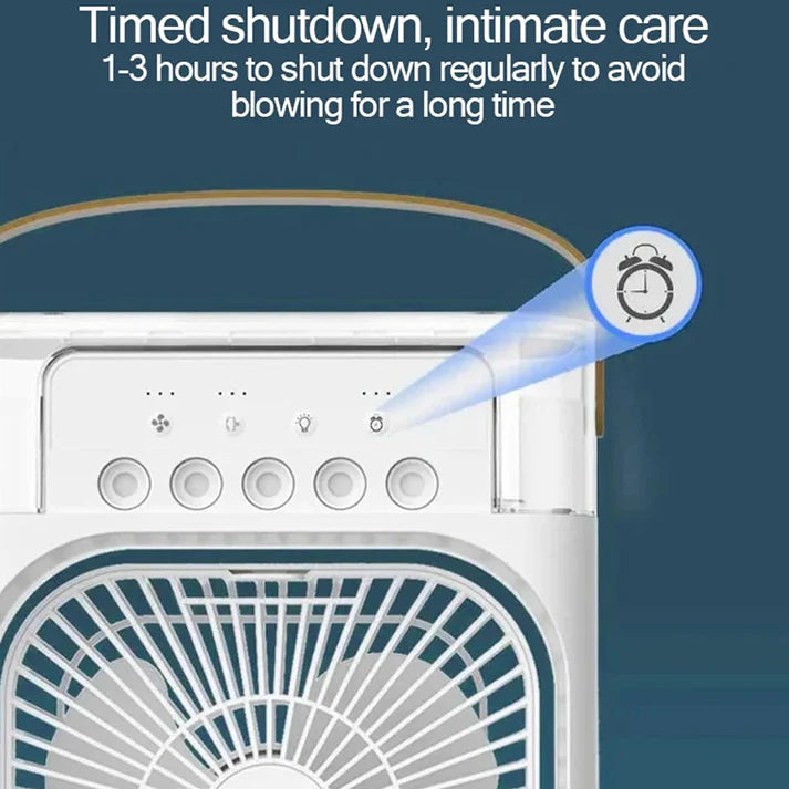 3 in 1 Mist Fan with Aroma & Night Light
