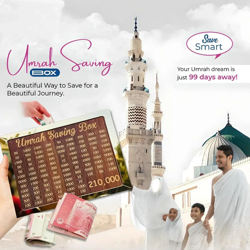 Umrah Saving Box And Saving Box